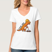 I Dig Jax V Neck Shirt