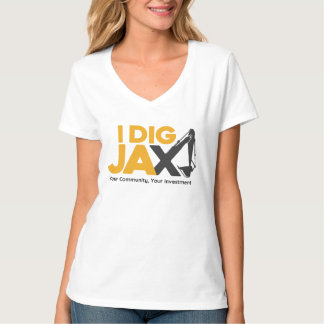 I Dig Jax V Neck Shirt
