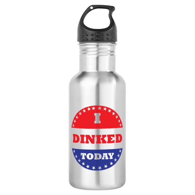 I Dinked Today Pickleball 532 Ml Water Bottle (Front)