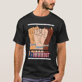 I Dissent Feminist Pro Choice Reproductive Women's T-Shirt