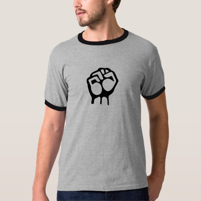 i dissent ringer t T-Shirt (Front)