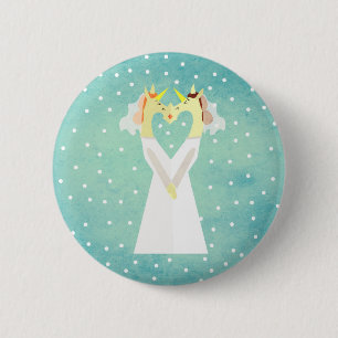 I Do 6 Cm Round Badge