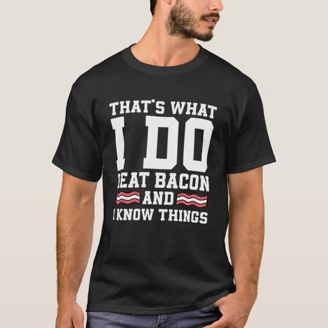 I Do Bacon Pullover Hoodie (Front)