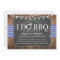 I DO BBQ Blue Navy Couples Shower Party Invite