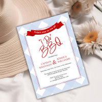 I Do BBQ Couples Wedding Shower Rehearsal Dinner