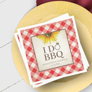 I Do BBQ Decoration Ideas Napkin