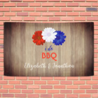 I Do BBQ Patriotic Floral