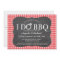 I DO BBQ Red Engagement Couples Shower Invitation