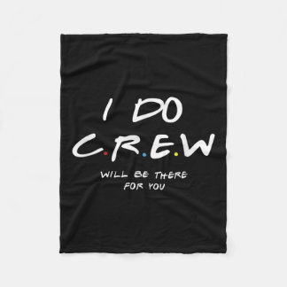I Do Crew Bachelorette Party Men &amp; Women  Fleece Blanket