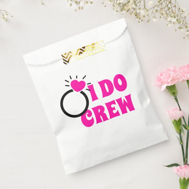 I Do Crew | She Do Crew Bachelorette Bride Goodie  Favour Bags (Sealed)