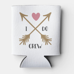 I DO CREW Wedding Proposal Can Cooler
