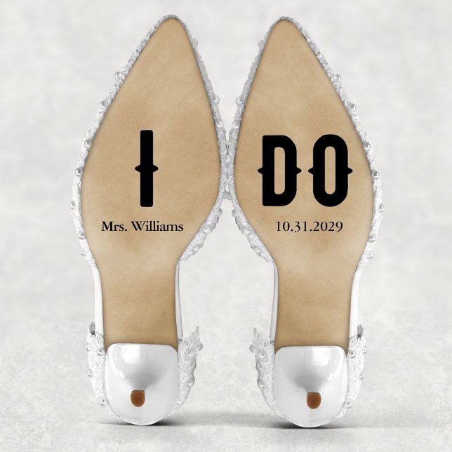 I Do Gothic Bride Wedding Shoes Custom (I Do Gothic Bride Wedding Shoes Custom Sticker
)
