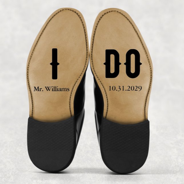 I Do Groom Gothic Wedding Shoes Custom (I Do Groom Gothic Wedding Shoes Custom Sticker
)