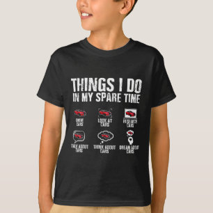 I Do In My Spare Time Car Mechanic Fathers Day Men T-Shirt