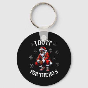 I Do It For The Hos African American Christmas Afr Key Ring