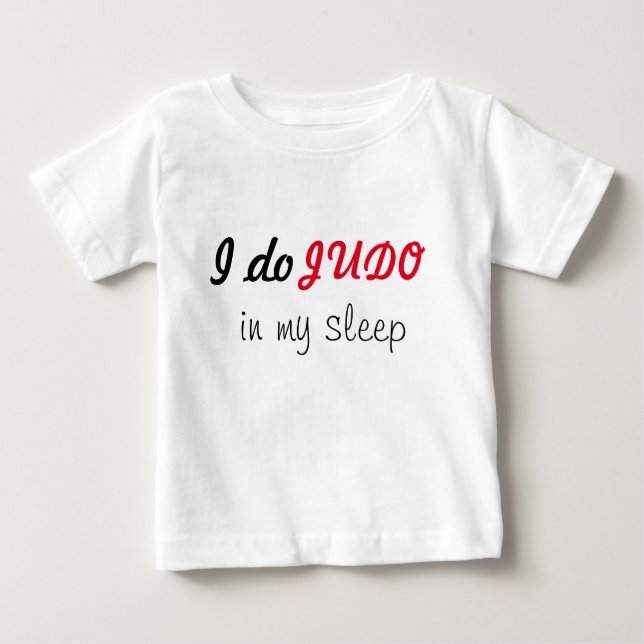 I do Judo in my sleep t-shirt (Front)
