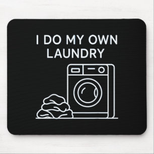 I Do My Own Laundry Minimal This Year Achievements Mouse Pad