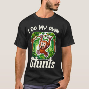 I Do My Own Stunts Broken Arm Gifts For Kids T-Shirt