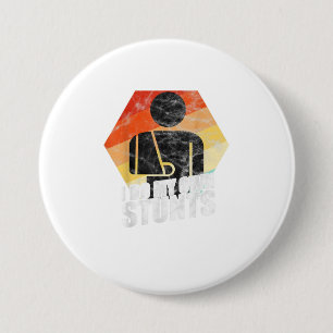 I Do My Own Stunts Broken Arm Injury 7.5 Cm Round Badge