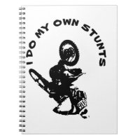 I DO MY OWN STUNTS INVERTED MOTOCROSS BIKE NUMBER