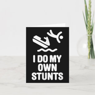 I Do My Own Stunts Jet Ski Watercraft Pwc Gift Card