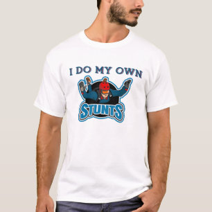 I Do My Own Stunts Skydiving Funny T-Shirt