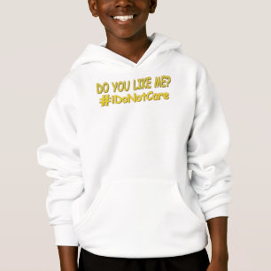 "I Do Not Care" Cute Expression Design. Buy Now