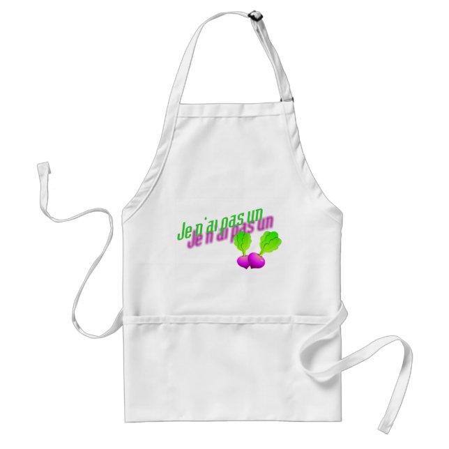 I do not have a radish standard apron (Front)