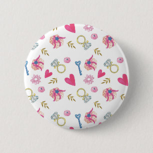 I Do Pattern II 6 Cm Round Badge
