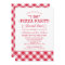 I Do Pizza Party Red Wedding Rehearsal Dinner