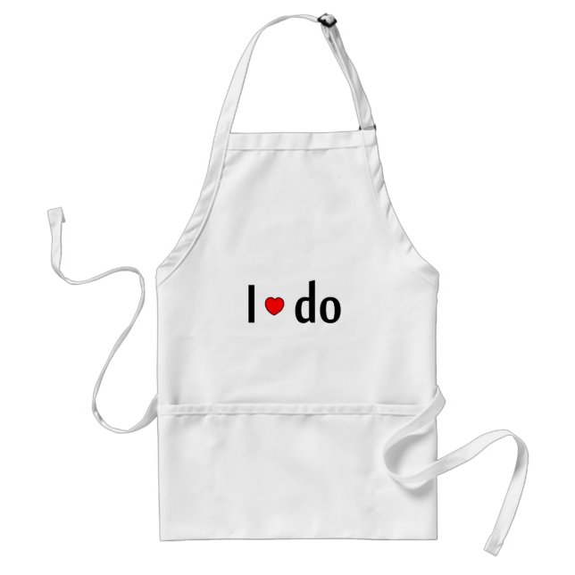 I Do Standard Apron (Front)