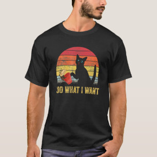 I Do What I Want  Cat Pet  Essential T-Shirt