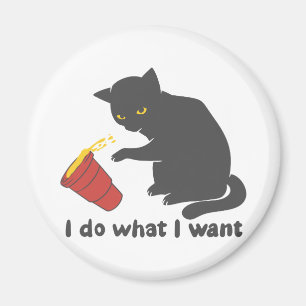 I do what i want - Choose background color Magnet