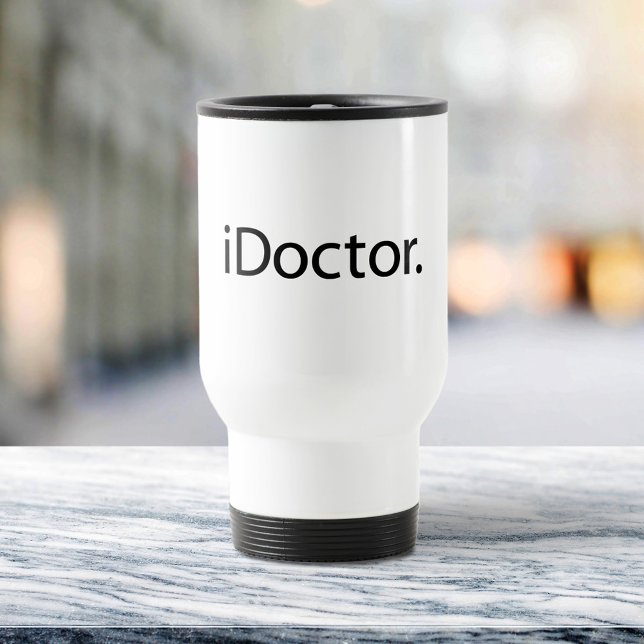 i Doctor (iDoctor) Travel Mug (Creator Uploaded)