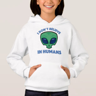 I Don’t Believe In Humans Cartoon Alien