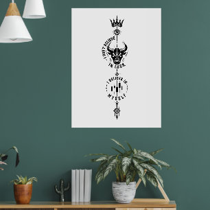 I Don’t Believe in Luck I Believe in Myself  Poster