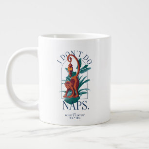 I Don’t Do Naps Monkey - The White Lotus Large Coffee Mug