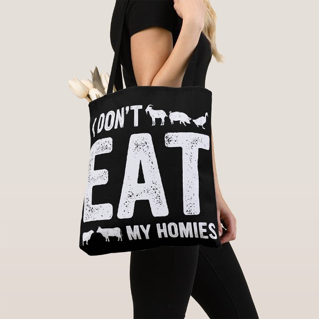 I Don’t Eat My Homies Tote Bag (Creator Uploaded)