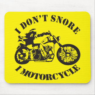 I Don’t Snore I Motorcycle  ##USAPatriotGraphics Mouse Pad