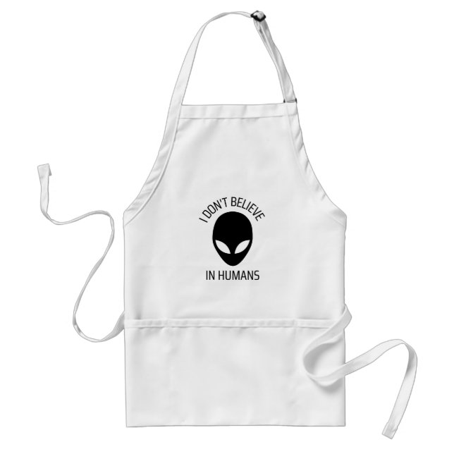 I Don't Believe in Humans   Standard Apron (Front)