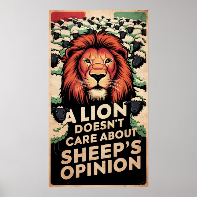 I Don't Care About Your Opinion Graphic Poster (Front)