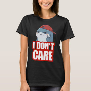 I Don't Care! - Chibi Shark T-Shirt