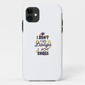i don't do drugs im drugs Case-Mate iPhone case