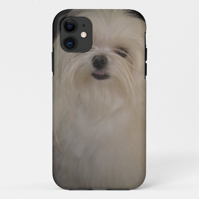 I Don't Do Top Knots MALTESE iPhone 5/5s Case (Back)