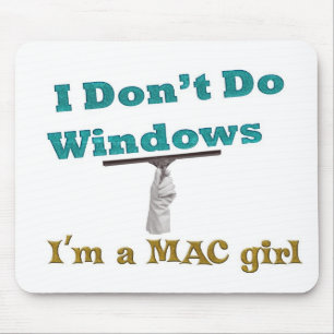 I don't do windows mouse pad