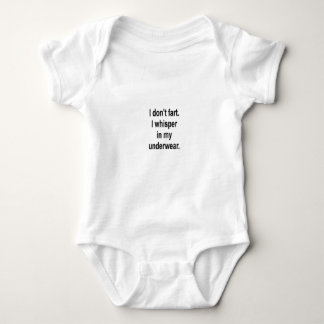 I don't fart baby bodysuit