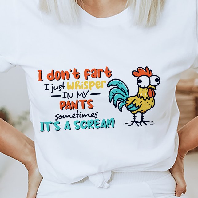 I Don't Fart Funny Quote T-Shirt (Funny Quote tee)