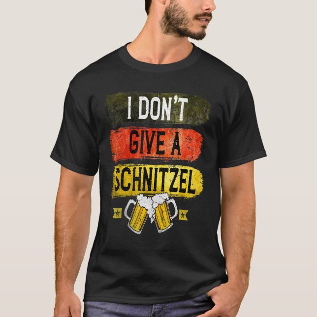 I Don't Give A Flock Flock  Flamingo T-Shirt (Front)