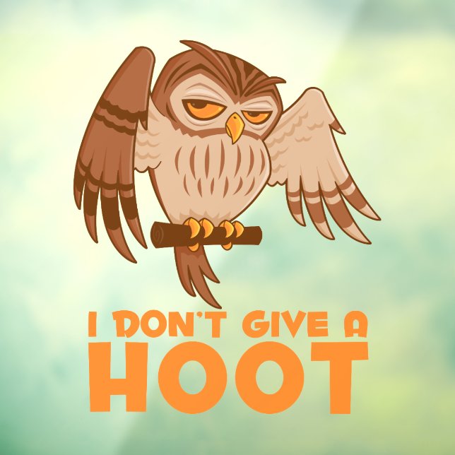 I Don't Give A Hoot Owl (Sheet 3)