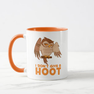 I Don't Give A Hoot Owl Mug